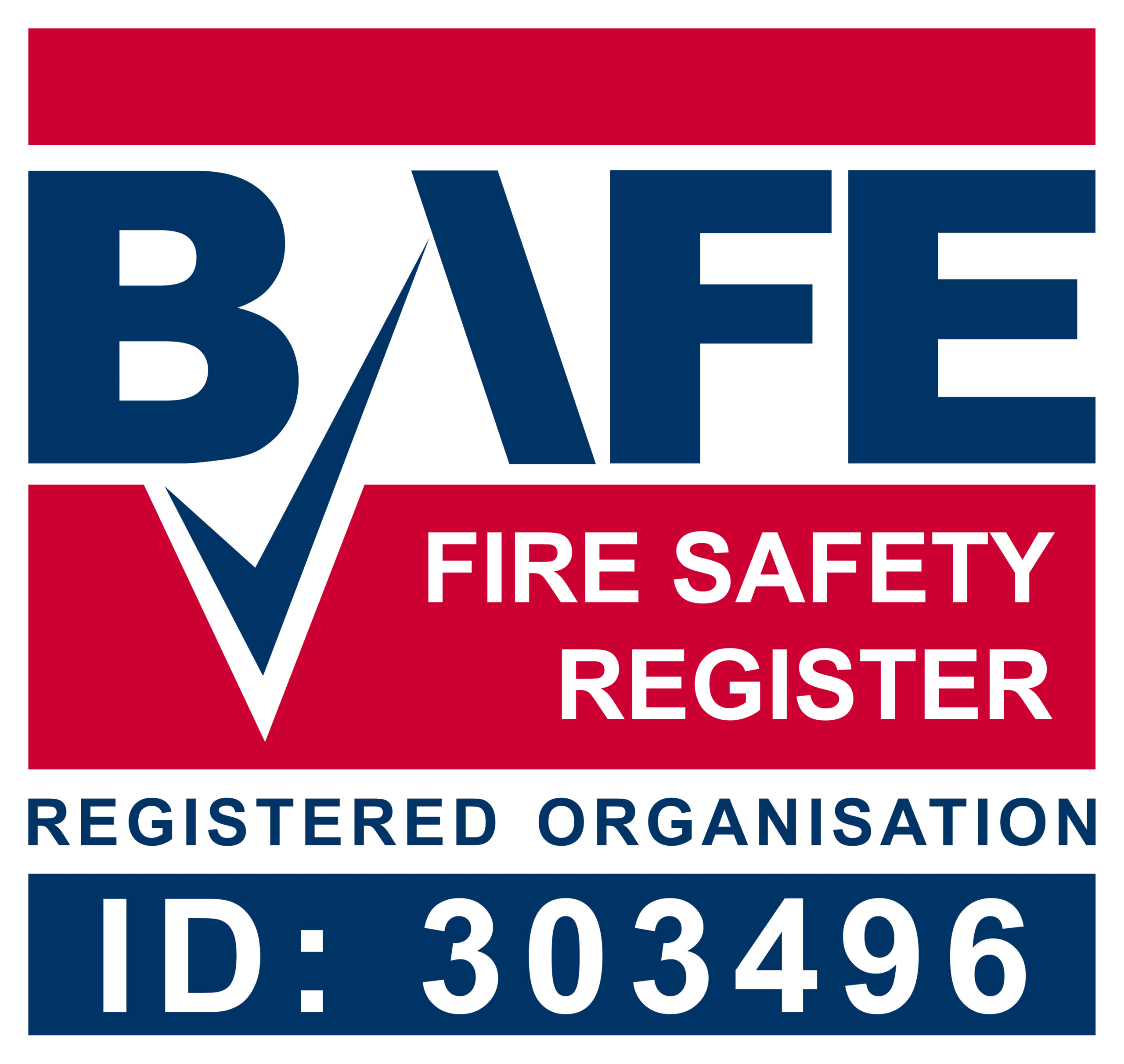 BAFE certified fire safety accreditation logo